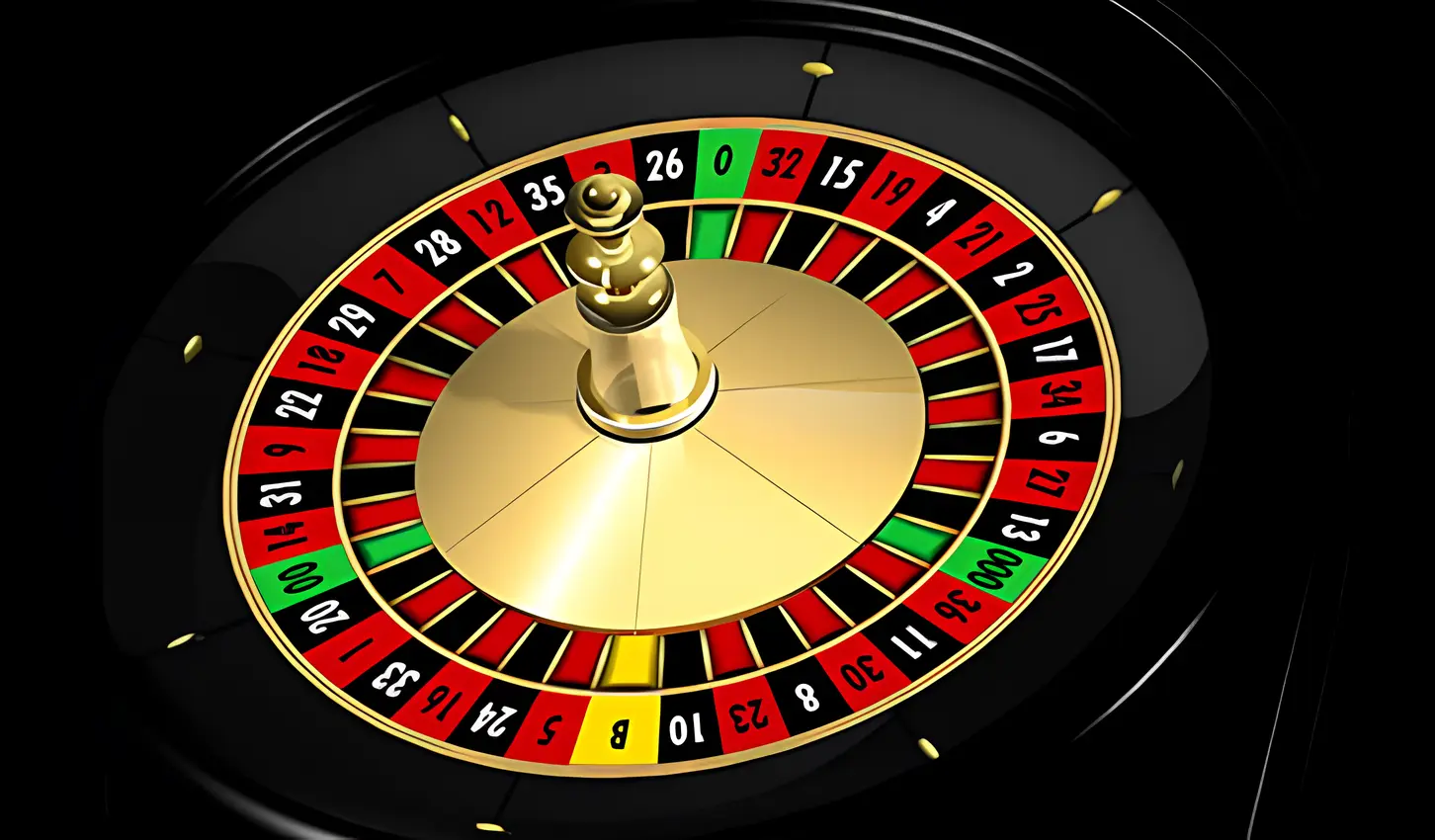Three Zero Roulette Wheel